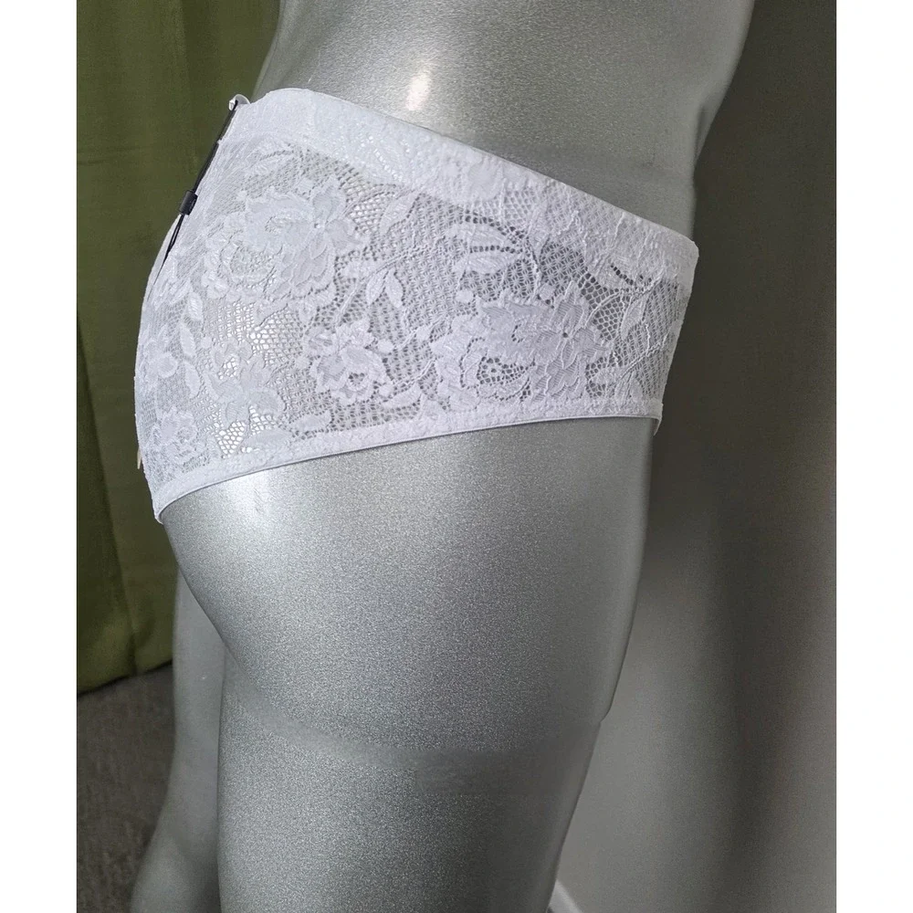 Cosabella Never Say Never Lace Brief White Underwear Soft Stretch‎ Comfort S NEW